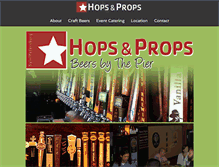 Tablet Screenshot of hopsprops.com